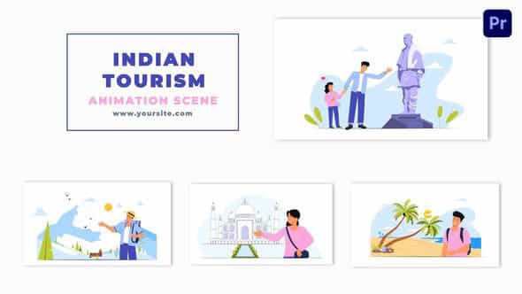 Indian Tourist Places - VideoHive 47354695