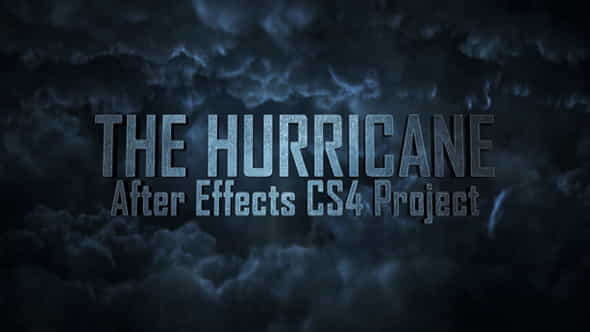 The Hurricane Titles - VideoHive 241332