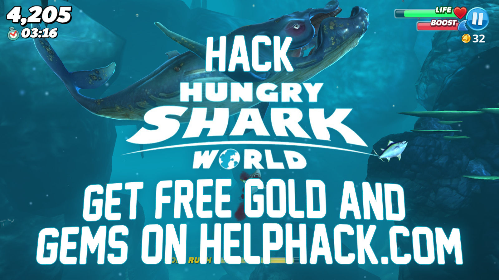 Image currently unavailable. Go to www.generator.helphack.com and choose Hungry Shark World image, you will be redirect to Hungry Shark World Generator site.