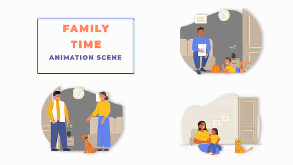 Happy Family Time - VideoHive 43479445