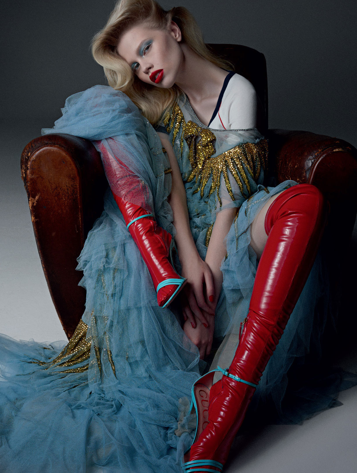 Sexy Glam / Lola Gleich by Nicole Heiniger / LOfficiel Brazil august 2017 Sexy Glam / Lola Gleich by Nicole Heiniger / LOfficiel Brazil august 2017 / в красных сапогах