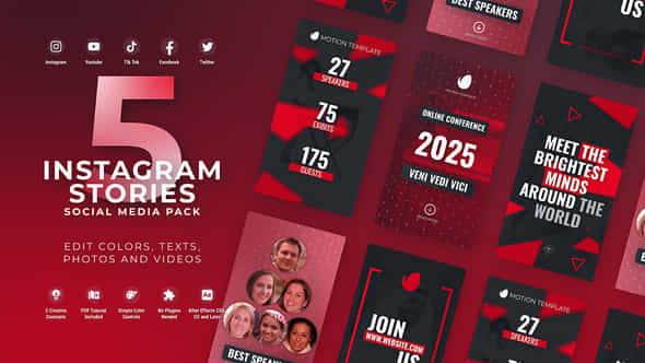 Instagram Red Event - VideoHive 48135462