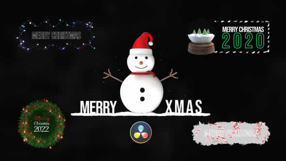 Christmas Creative Titles - VideoHive 35275919