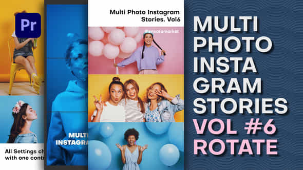 Multi Photo Instagram - VideoHive 39358276