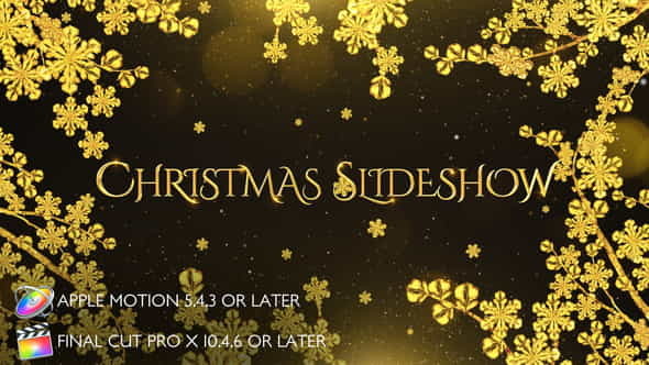 Christmas Slideshow - Apple Motion - VideoHive 29516487