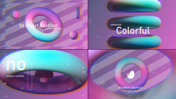 Object Abstract 3d - VideoHive 40728424