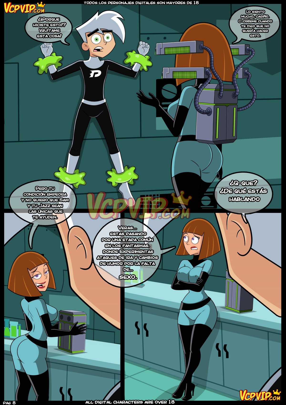 [Croc] Pubertad Fantasma Cap. 3 (Danny Phantom) [Spanish] [VCP]