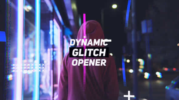 Fast Glitch Intro - VideoHive 20802651