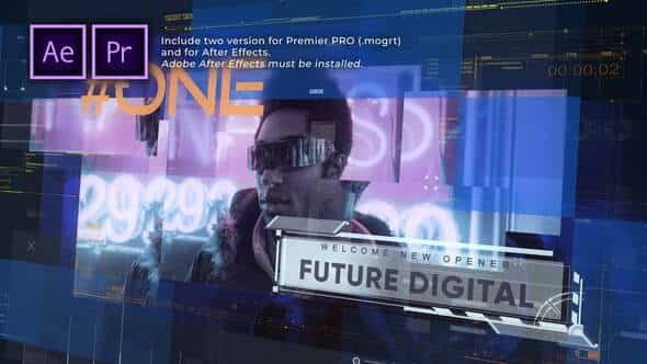 Future Digital Opener Presentation - VideoHive 31659864