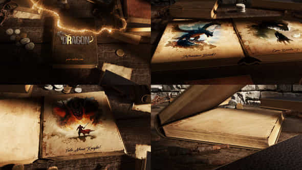 Legendary Book Unveil - VideoHive 57730677