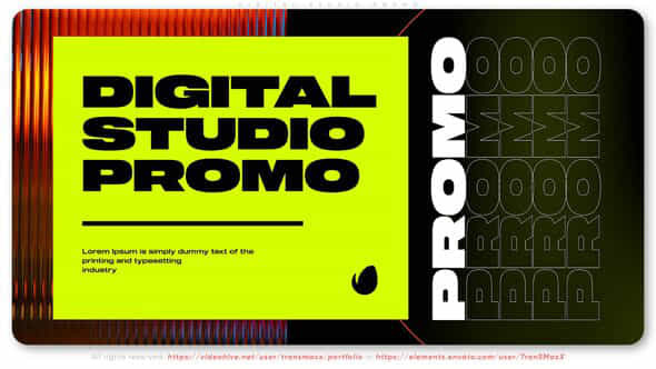 Digital Studio Promo - VideoHive 43175148
