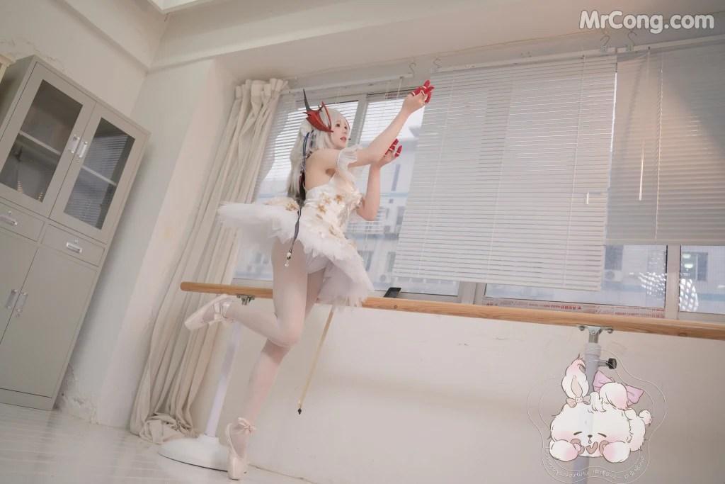 Coser@黏黏团子兔: W天鹅之舞 (55 photos )(49)