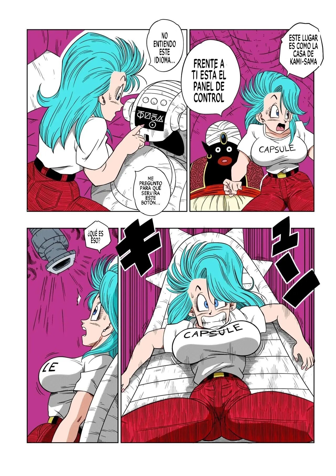 Dagon Ball - Bulma Conoce A Mr Popo - Sexo Dentro De La Misteriosa Nave Espacial! - 4