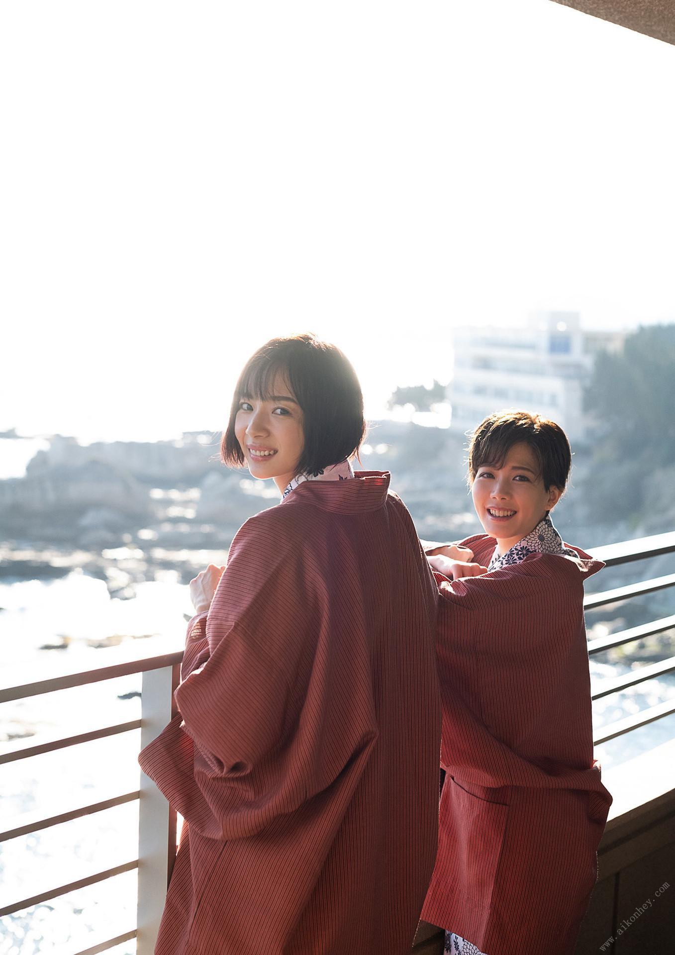 高宮まり×岡田紗佳, 週刊ポストデジタル写真集 「牌×牌more」 Set.01(8)