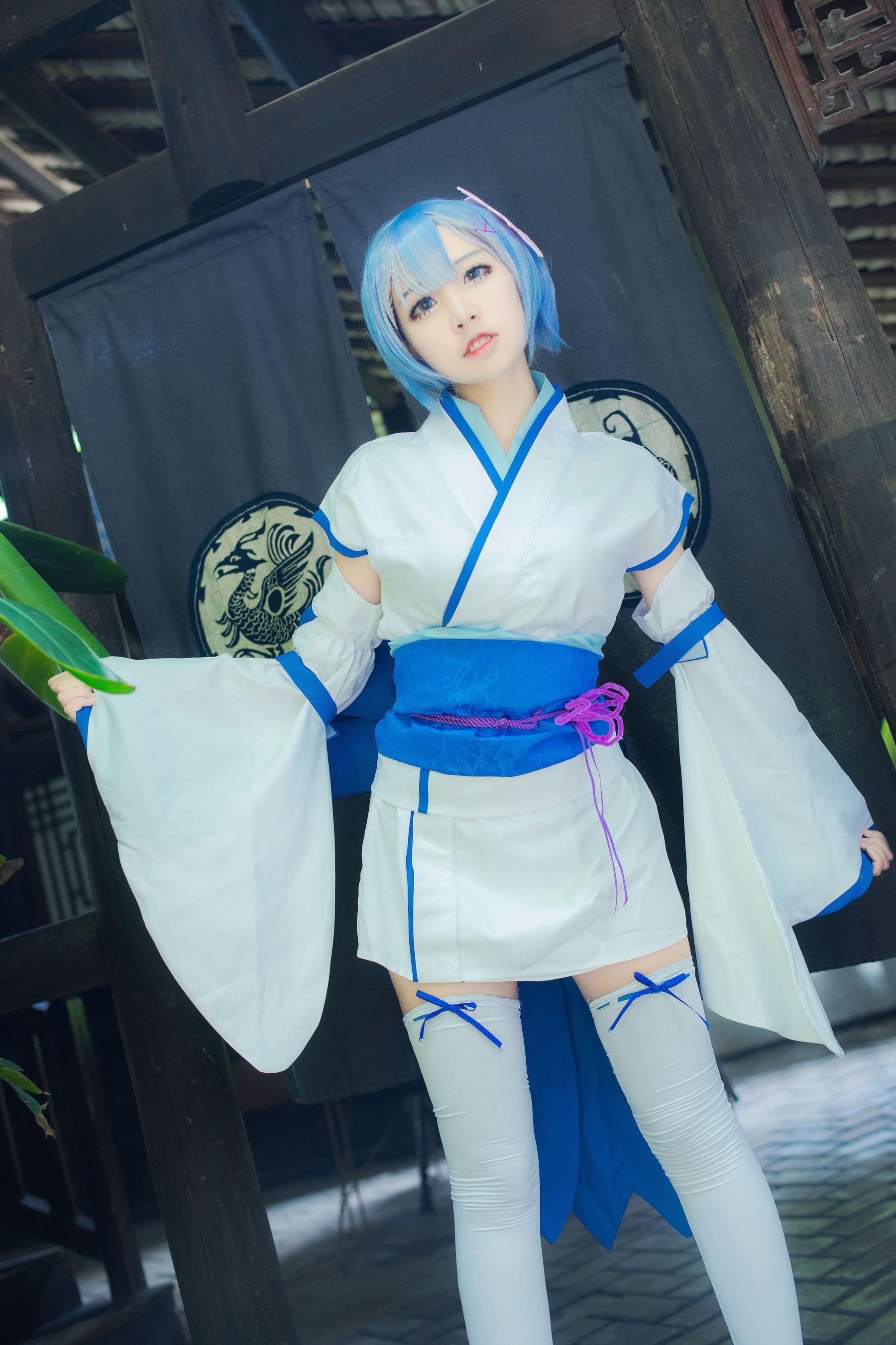 [Cosplay] 二佐Nisa – 蕾姆幼年(13)