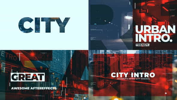 City Intro - VideoHive 33632002