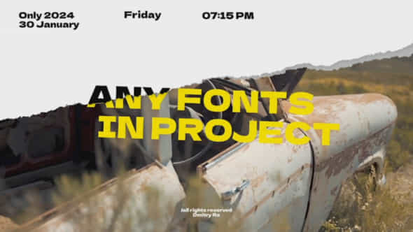 Paper Typography - VideoHive 48997463