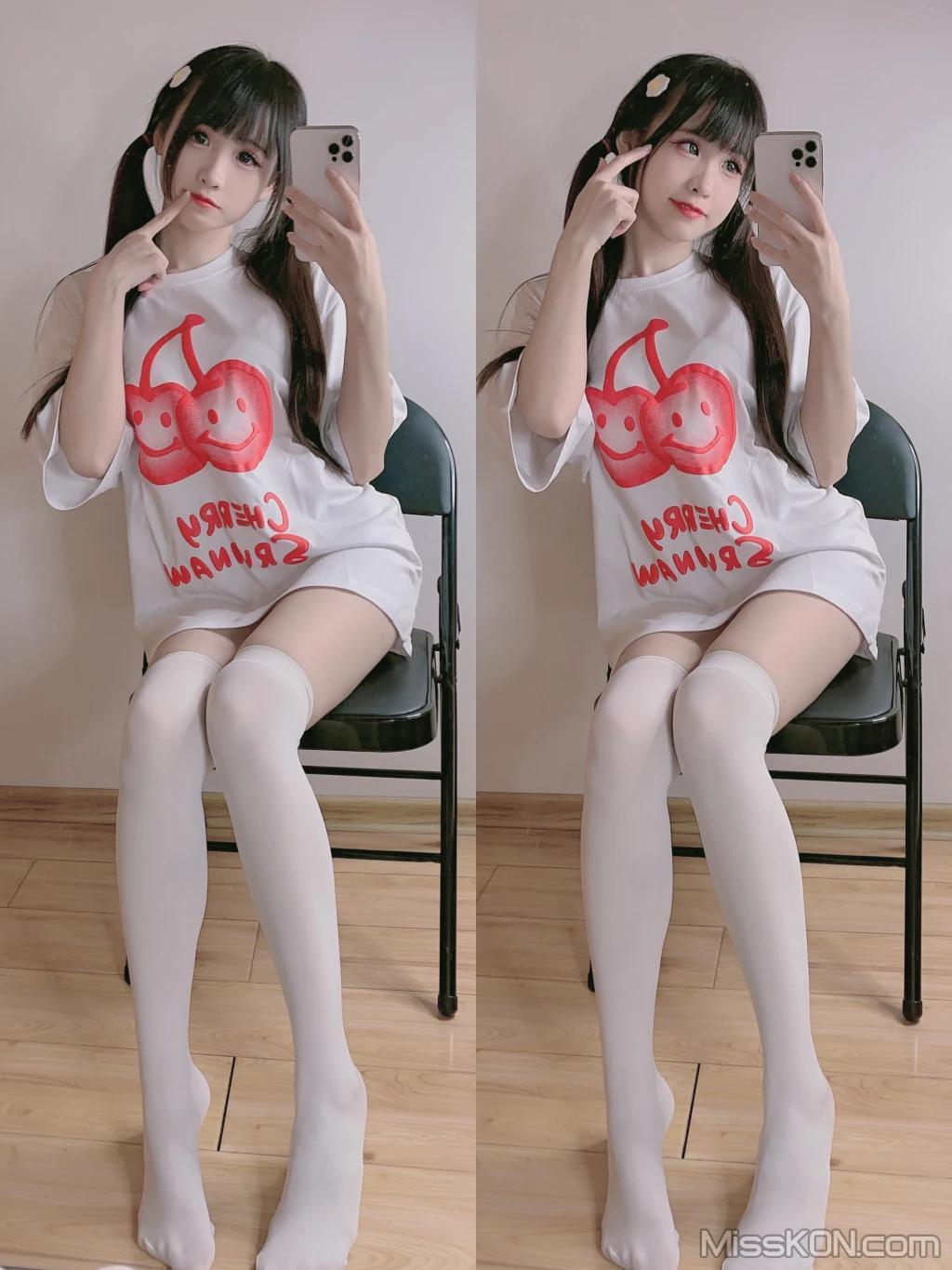 Coser@miko酱ww: mikoの白丝01 (241 photos)(57)