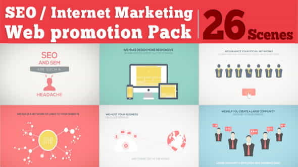 SEOInternet MarketingWeb Promotion Pack - VideoHive 7209231