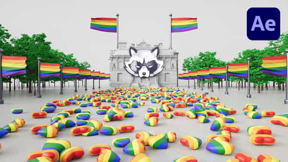 LGBTQ 3D Pride - VideoHive 46214865