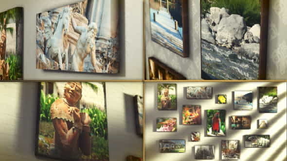 Canvas Wrap Photo Gallery - VideoHive 10827081