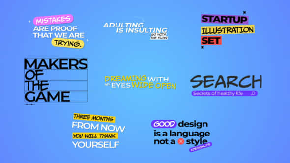 Urban Pop Typography - VideoHive 52233099