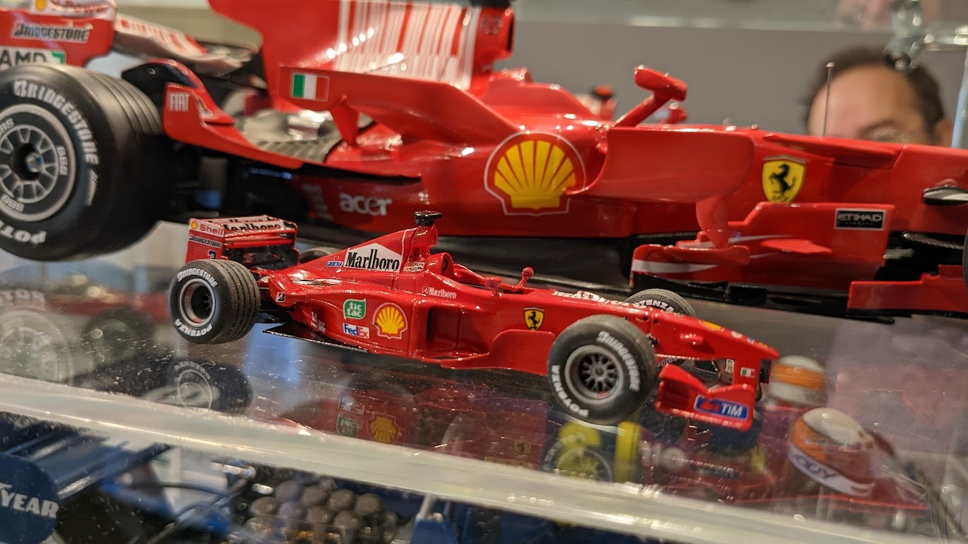 My 1:43 Ferrari F1 collection ( so far). Lined up by decade. : r