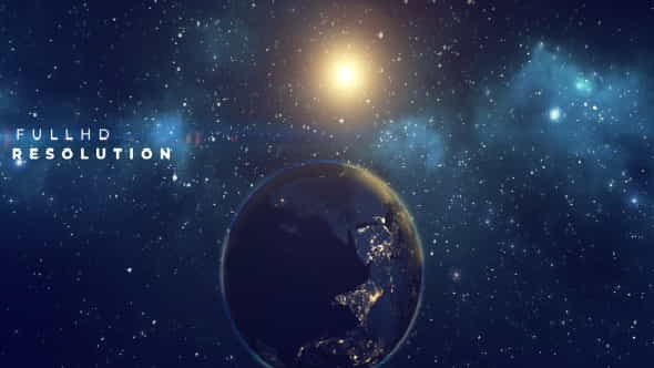 Earth Planet Title - VideoHive 21532074