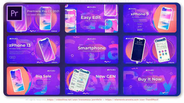 Smartphone Product App - VideoHive 43397447