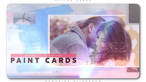 Painted Cards of Memories Slideshow - VideoHive 21272842