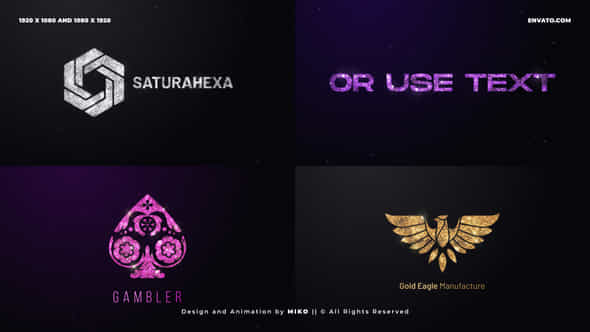 Logo Opener Gold - VideoHive 56190043