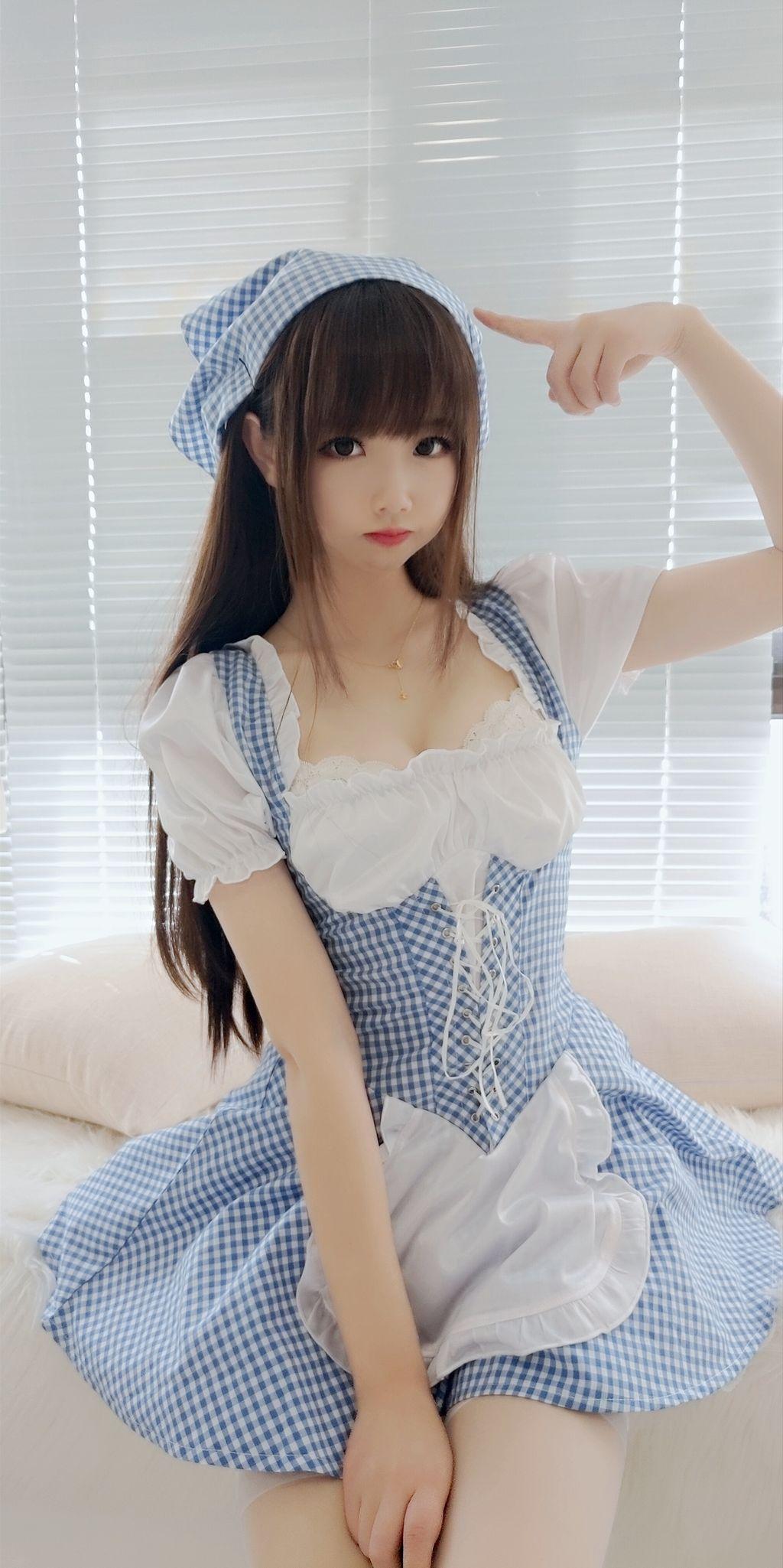 Coser@雪琪SAMA Vol.035: 田园女仆 (45 photos )(7)