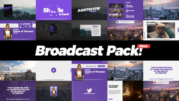 Broadcast Pack - VideoHive 21536552