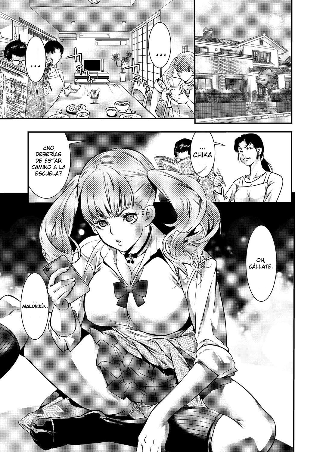 El sexo incestuoso de la zorra gyaru con su padre que se enfada con ella por prostituirse - 0