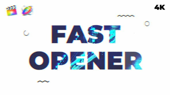 Fast Opener | FCPX - VideoHive 22994417