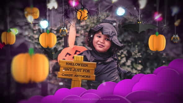 Halloween Stylish Slideshow opener - VideoHive 34201694