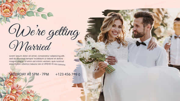 Wedding Celebration Mogrt - VideoHive 53869872