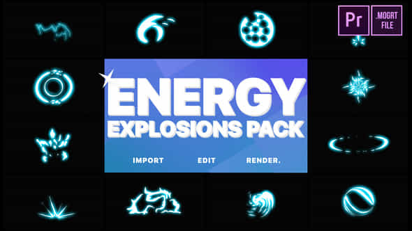 Energy Explosion Elements - VideoHive 22815458