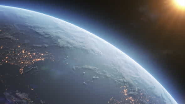 Earth Horizon | Space - VideoHive 6507130