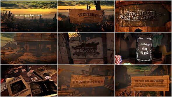 Western Titles - VideoHive 12160054