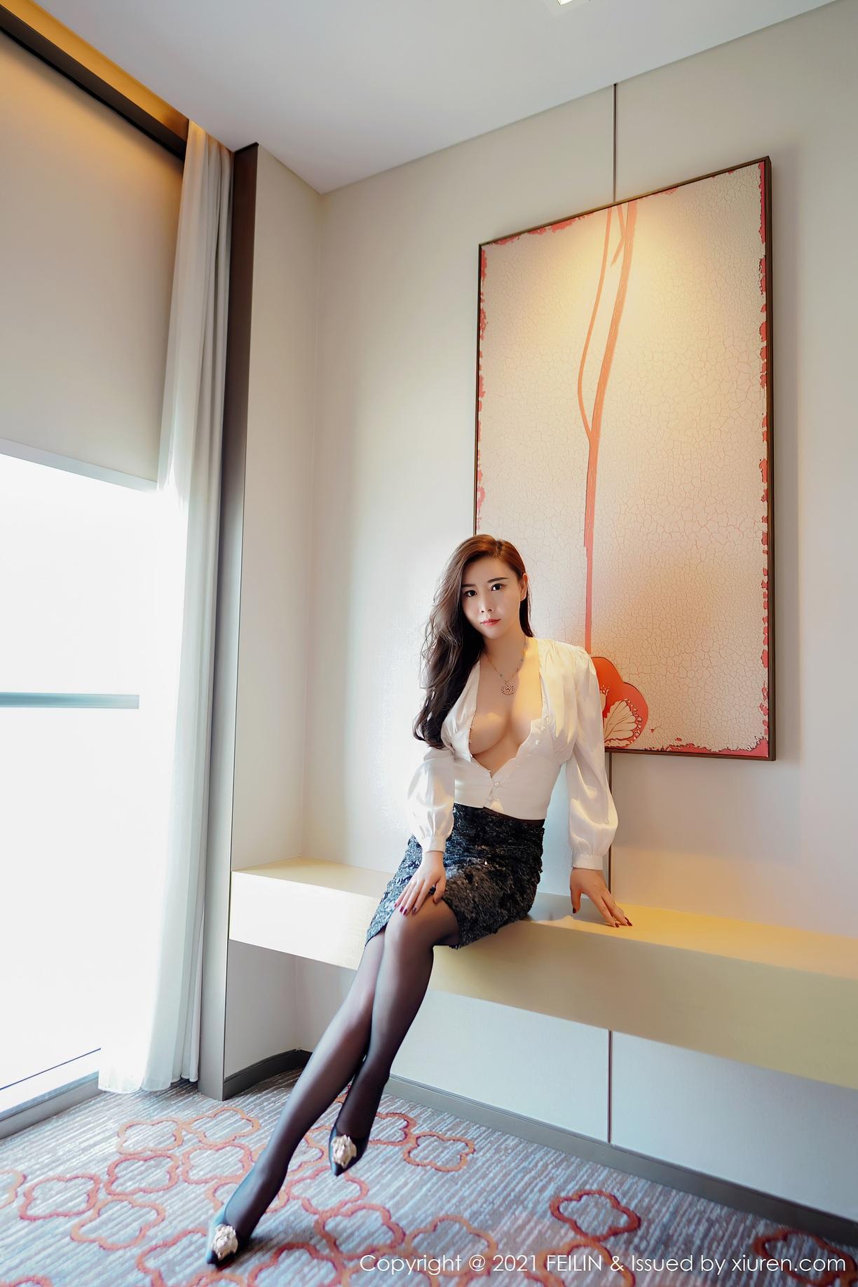 [FEILIN嗲囡囡] 2021.07.05 VOL.400 王婉悠Queen(16)