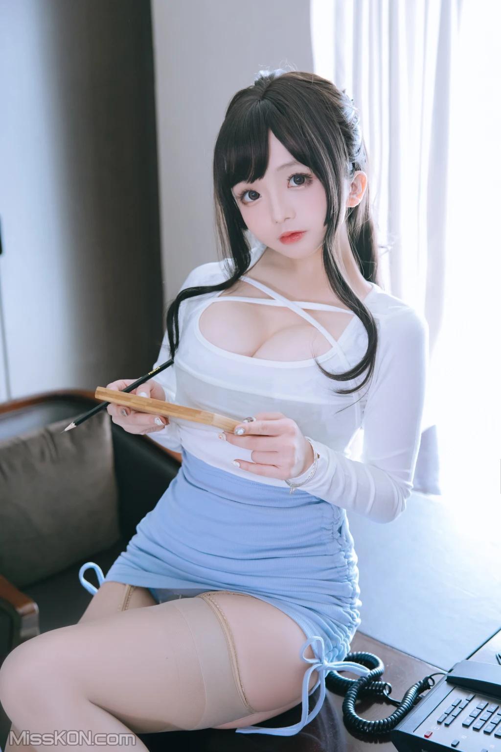 Coser@日奈娇: 包臀裙秘书 (110 photos)(87)