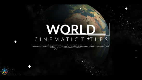 World Cinematic Titles - VideoHive 29576072