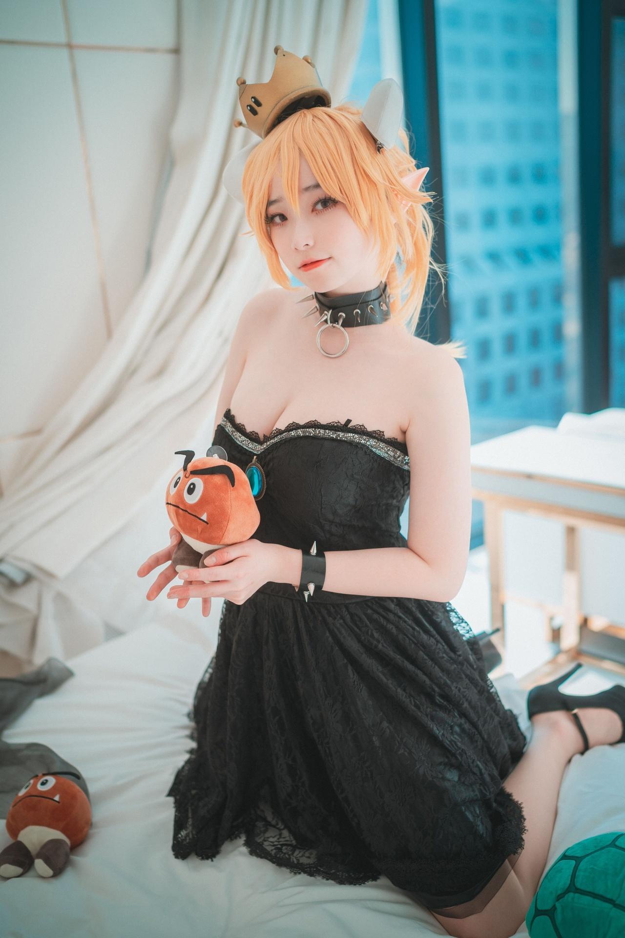 Bambi 밤비, [DJAWA] Halloween with Bowsette(6)
