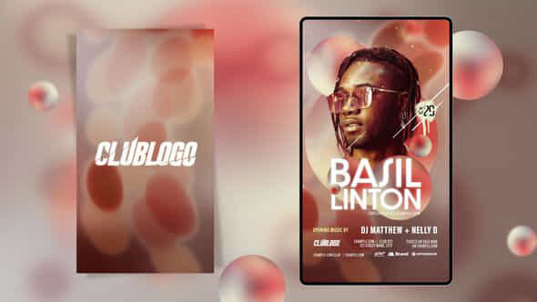 Animated Nightclub Flyer Template - VideoHive 59198488