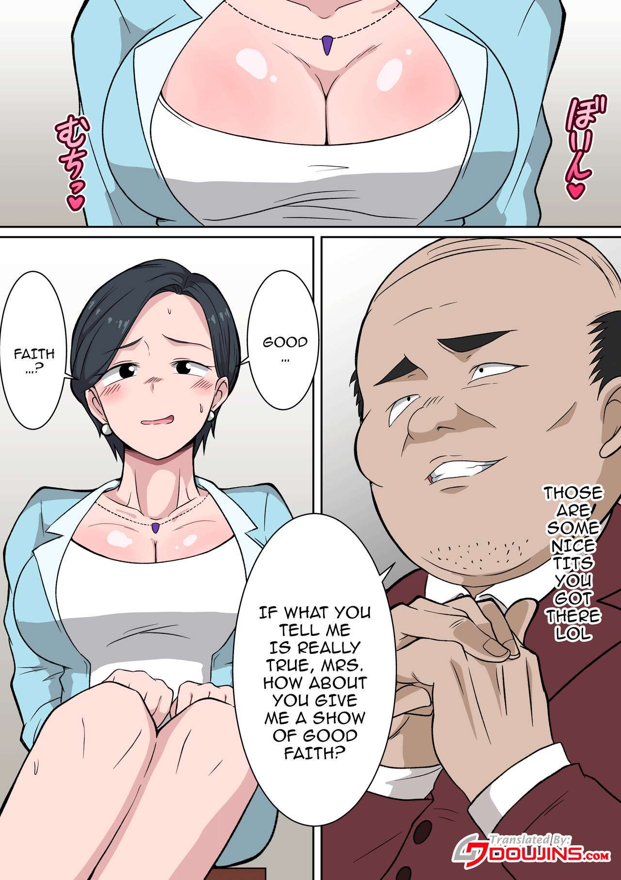 [Danpacino] Ojuken Mama no Netorare Uraguchi Nyuugaku  A Helicopter Mom’s Shady School Entrance Netorare Bribe [English] {Doujins.com}