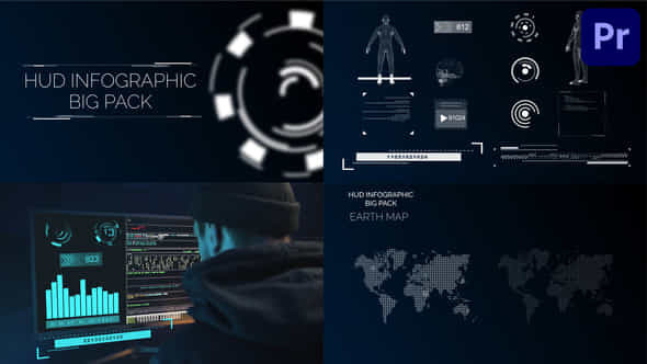 Hud Infographic Big - VideoHive 43235824