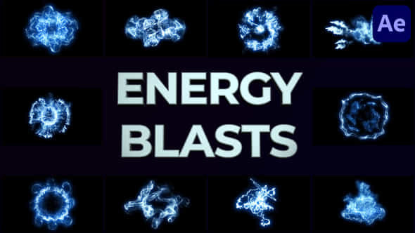 Energy Blasts for - VideoHive 38840252