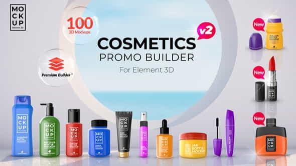Cosmetics Promo Builder - VideoHive 27750938