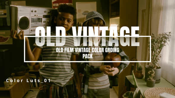 Old Film Vintage Luts Pack - VideoHive 54142769